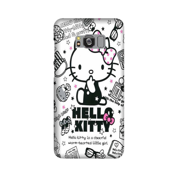 Hello Kitty Mobile Back Case for Galaxy S8 Plus  (Design - 361)