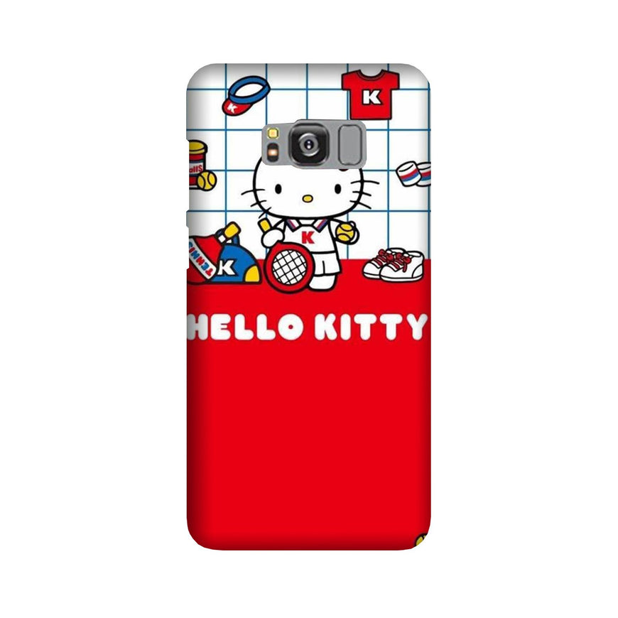 Hello Kitty Mobile Back Case for Galaxy S8  (Design - 363)