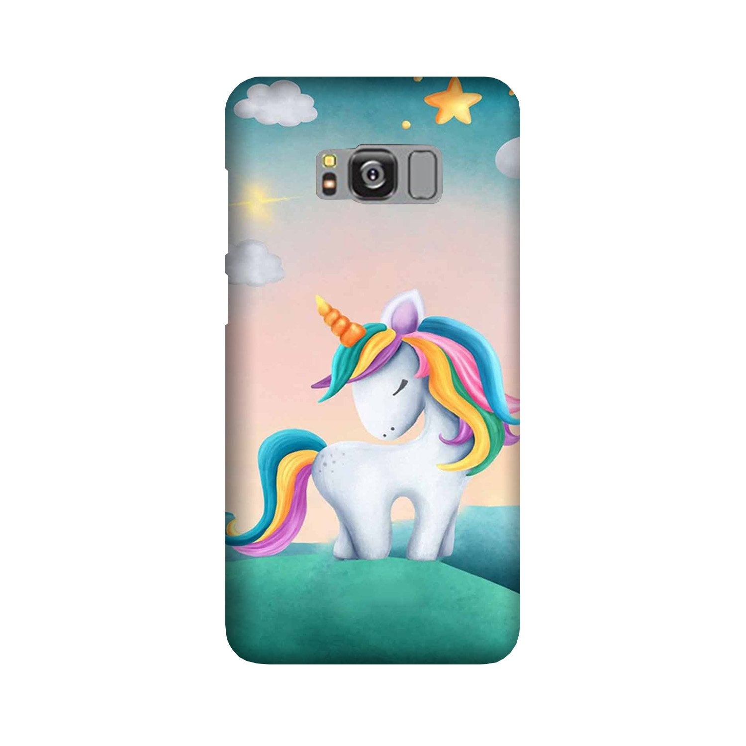 Unicorn Mobile Back Case for Galaxy S8  (Design - 366)