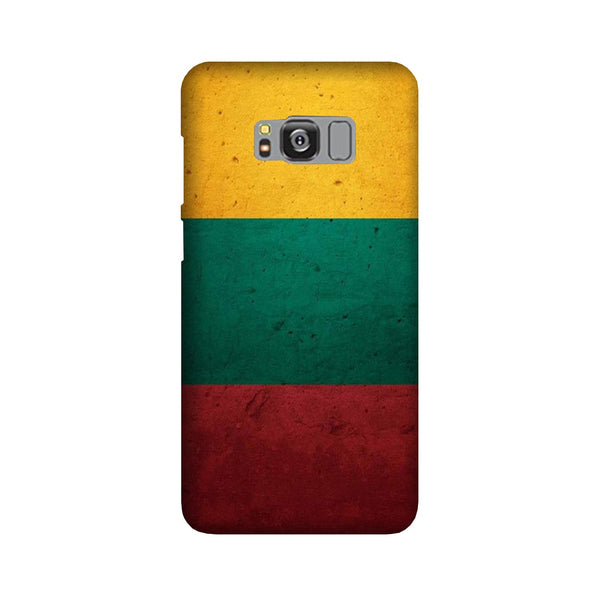 Color Pattern Mobile Back Case for Galaxy S8  (Design - 374)