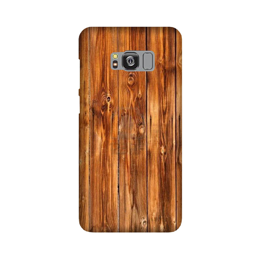 Wooden Texture Mobile Back Case for Galaxy S8 Plus  (Design - 376)
