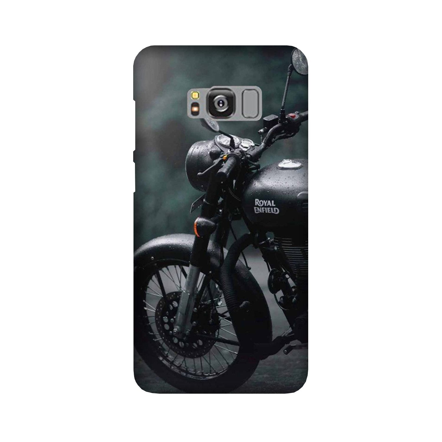 Royal Enfield Mobile Back Case for Galaxy S8  (Design - 380)