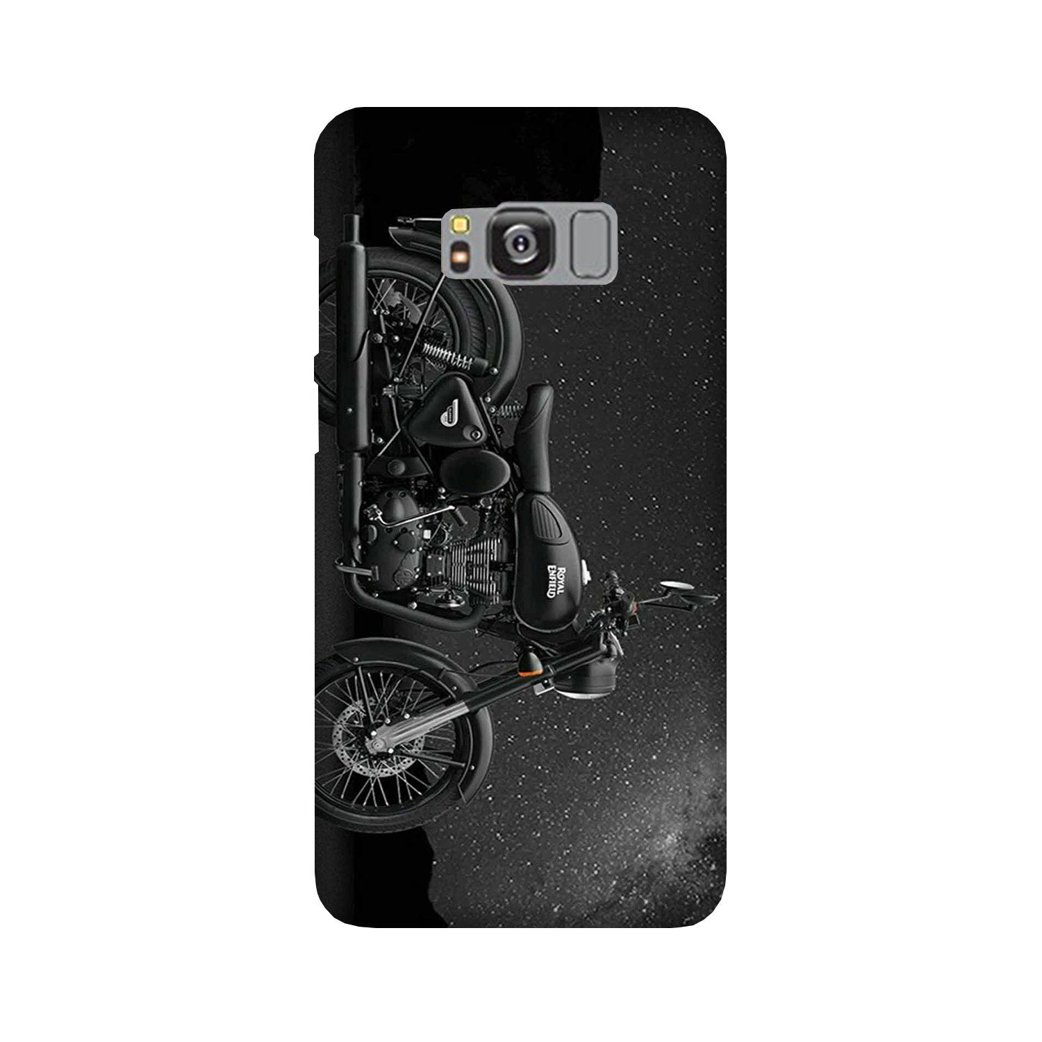 Royal Enfield Mobile Back Case for Galaxy S8 Plus  (Design - 381)