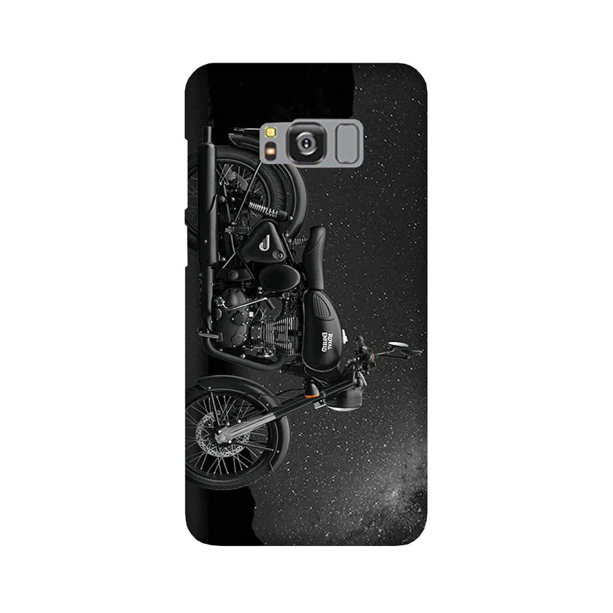 Royal Enfield Mobile Back Case for Galaxy S8  (Design - 381)