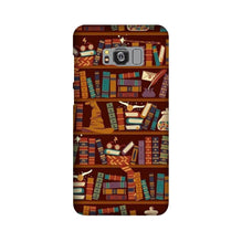 Book Shelf Mobile Back Case for Galaxy S8  (Design - 390)