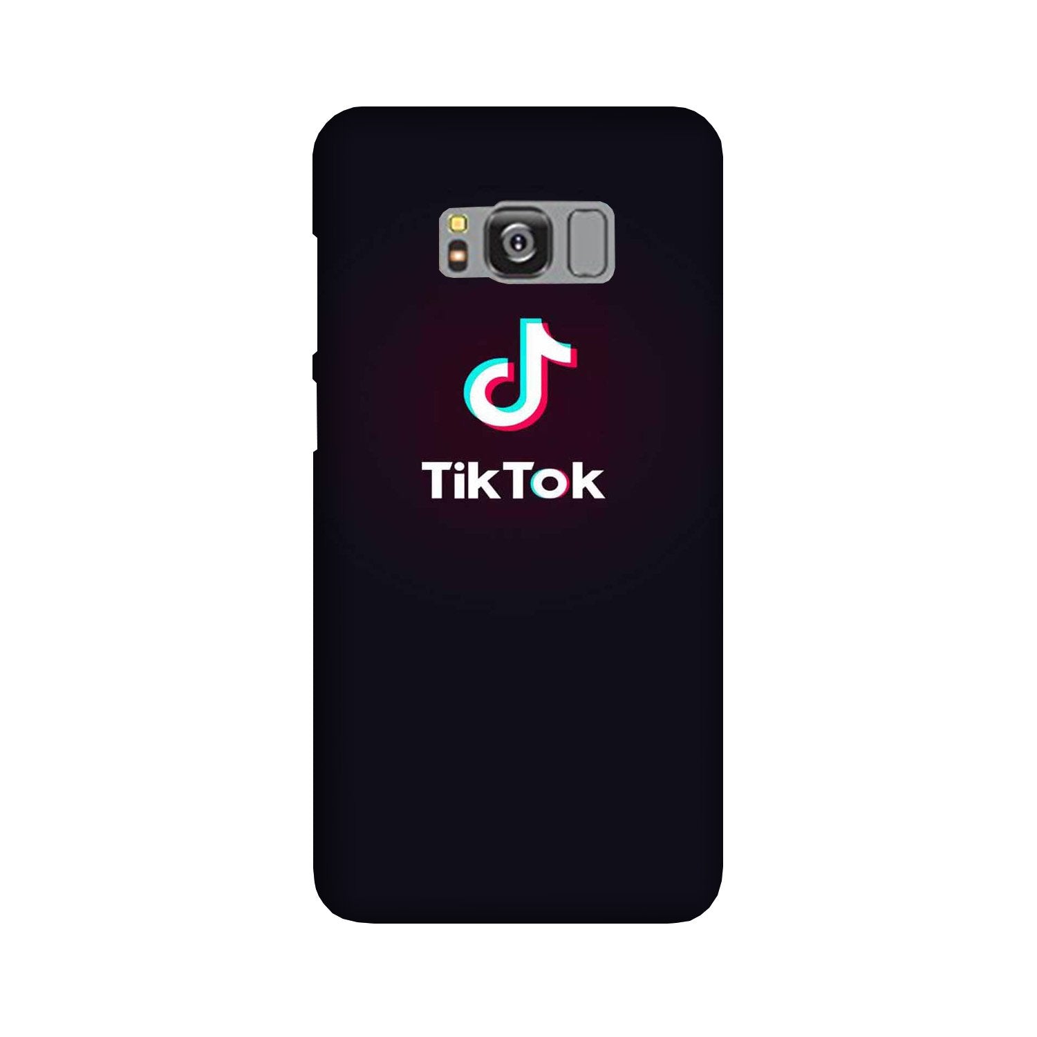 Tiktok Mobile Back Case for Galaxy S8  (Design - 396)