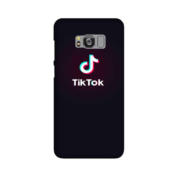 Tiktok Mobile Back Case for Galaxy S8  (Design - 396)