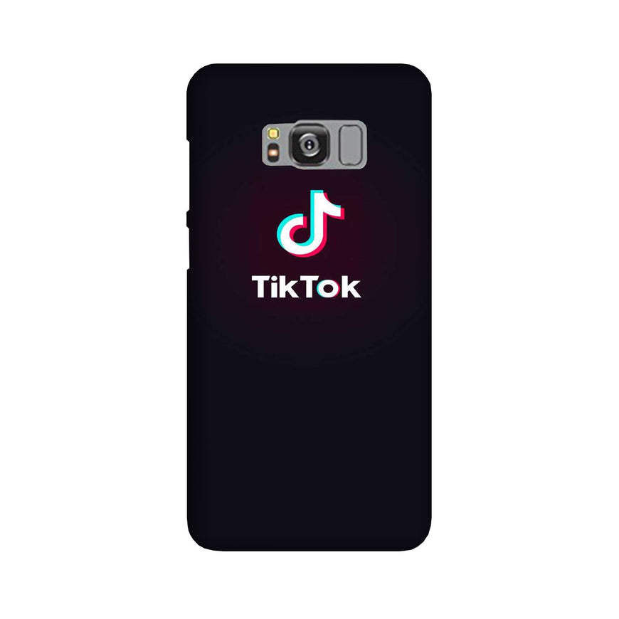 Tiktok Mobile Back Case for Galaxy S8  (Design - 396)