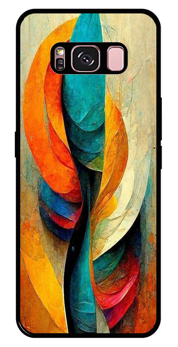 Modern Art Metal Mobile Case for Samsung Galaxy S8 Plus   (Design No -11)