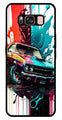Vintage Car Metal Mobile Case for Samsung Galaxy S8 Plus   (Design No -29)