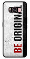 Be Original Metal Mobile Case for Samsung Galaxy S8 Plus   (Design No -38)