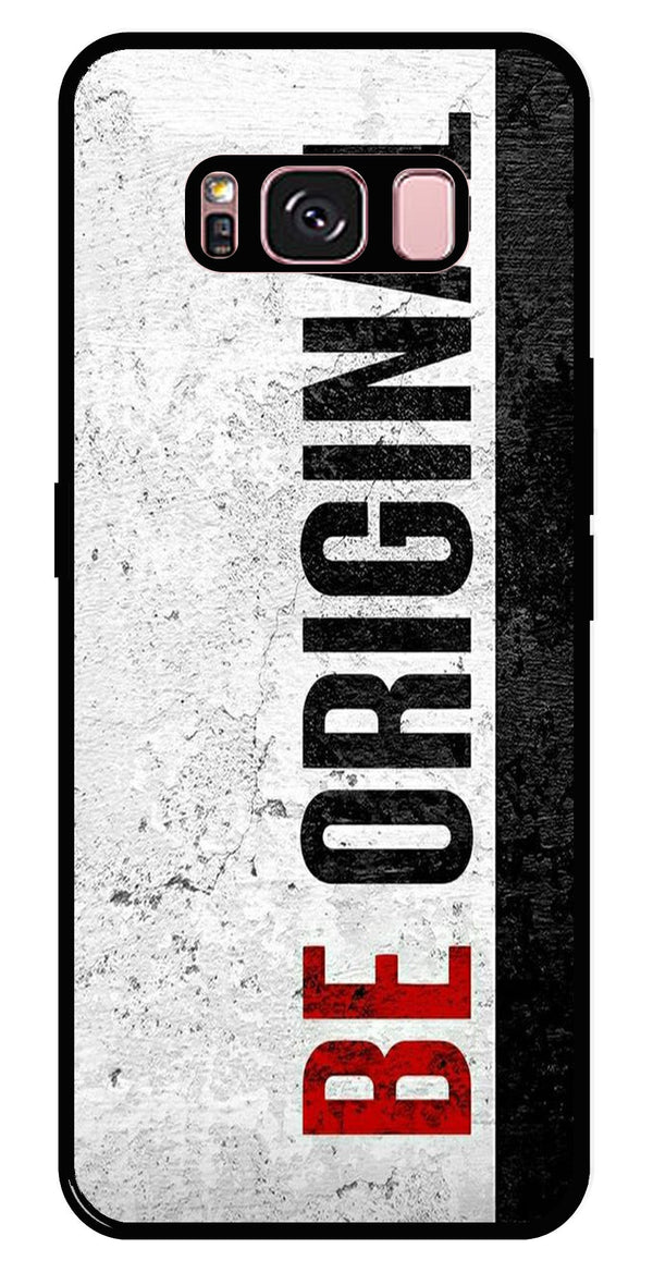 Be Original Metal Mobile Case for Samsung Galaxy S8 Plus   (Design No -38)