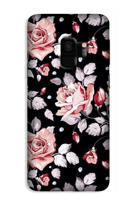 Pink rose Case for Galaxy S9