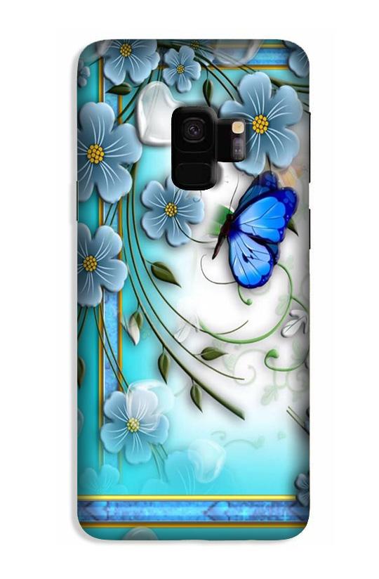 Blue Butterfly Case for Galaxy S9
