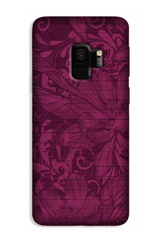 Purple Backround Case for Galaxy S9