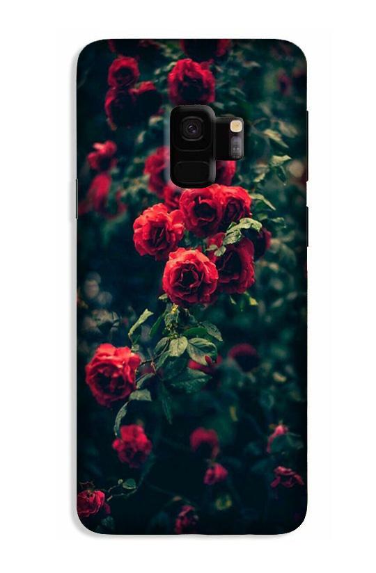 Red Rose Case for Galaxy S9