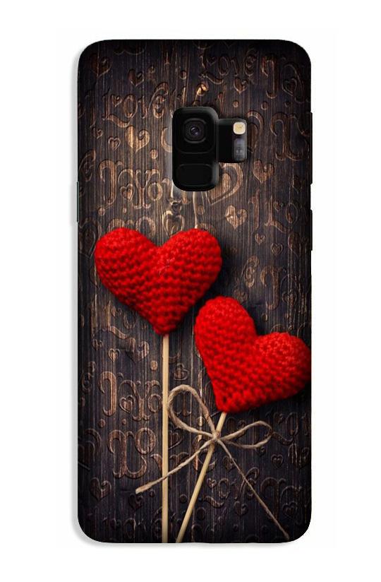 Red Hearts Case for Galaxy S9