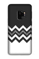 Black white Pattern2Case for Galaxy S9