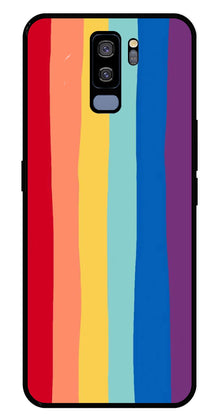 Rainbow MultiColor Metal Mobile Case for Samsung Galaxy S9 Plus