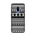Black white Pattern Case for Galaxy S9 Plus