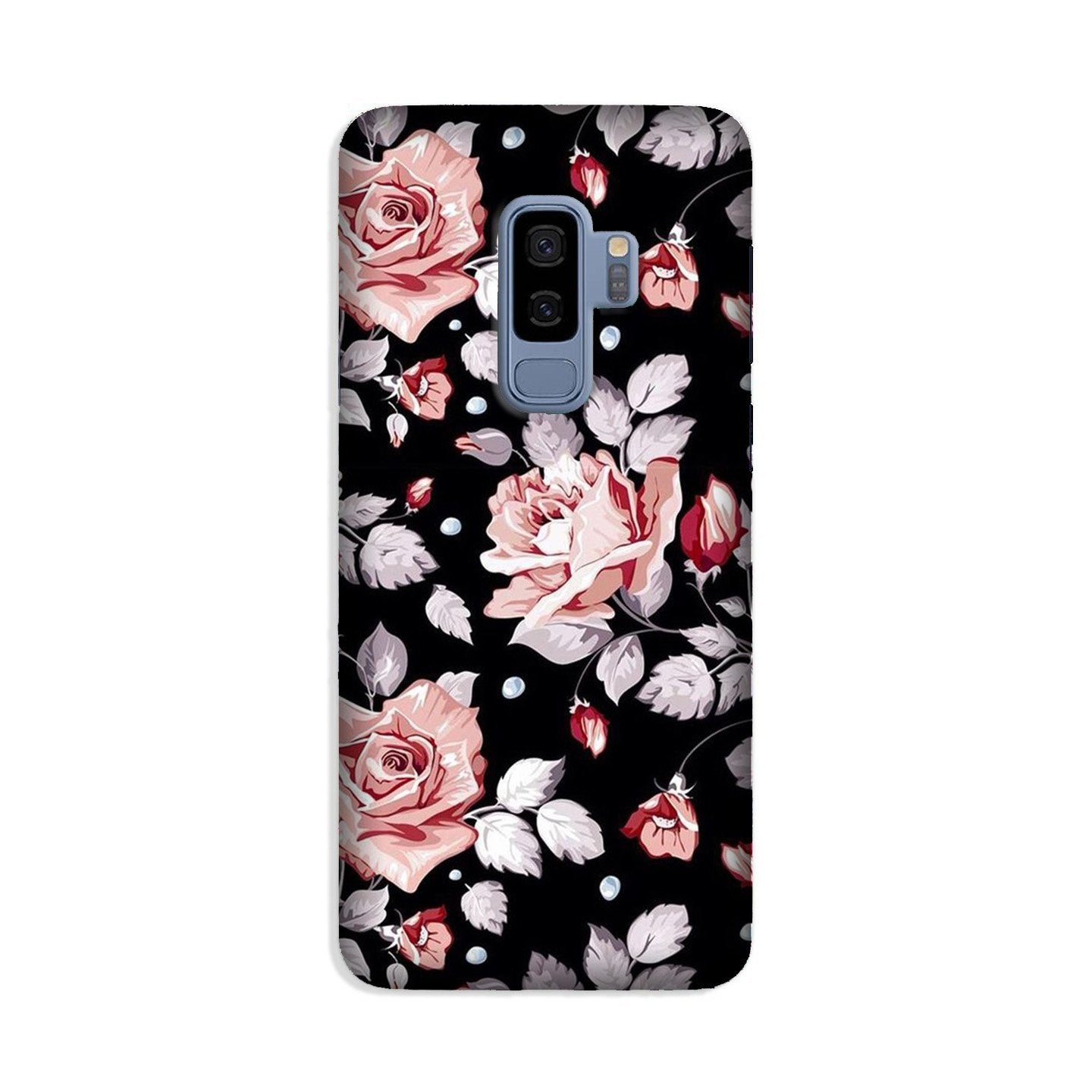 Pink rose Case for Galaxy S9 Plus