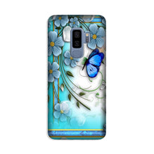 Blue Butterfly Case for Galaxy S9 Plus