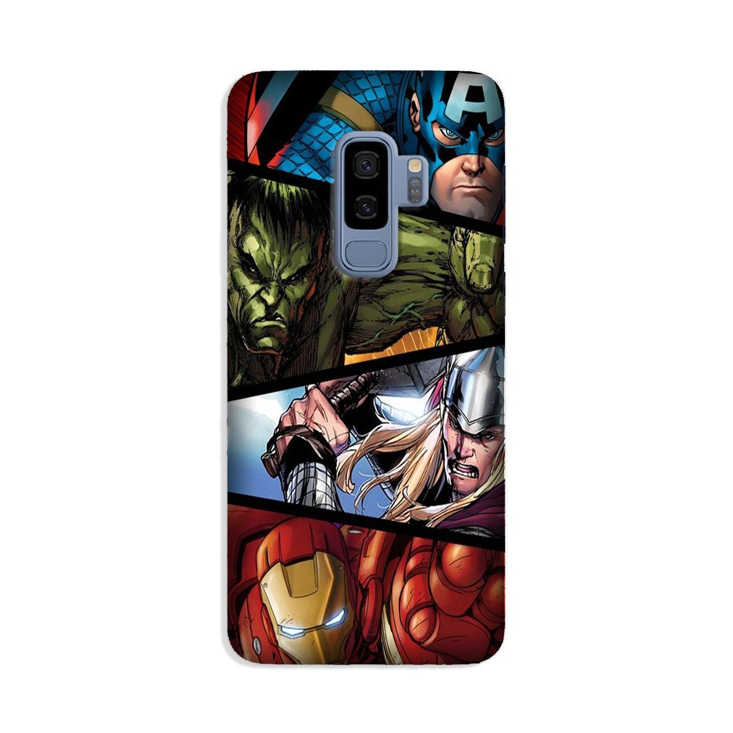 Avengers Superhero Case for Galaxy S9 Plus  (Design - 124)