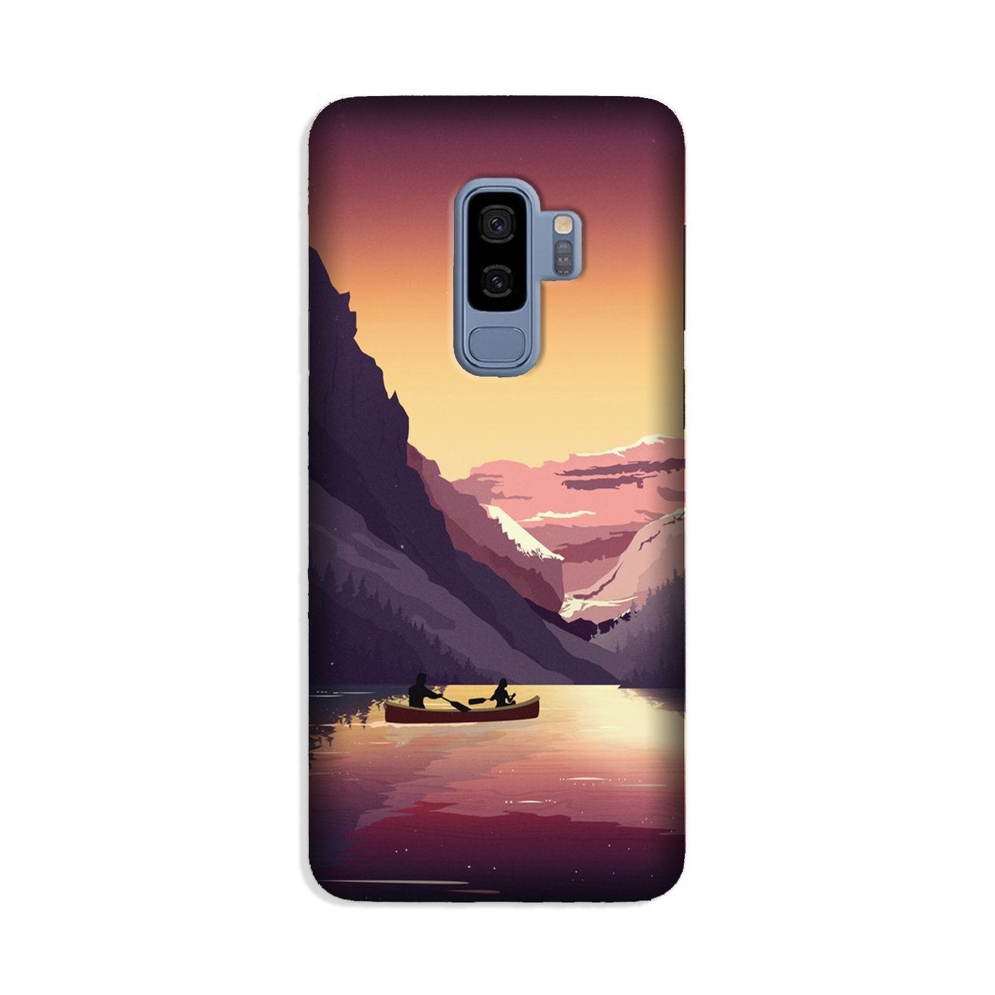 Mountains Boat Case for Galaxy S9 Plus (Design - 181)