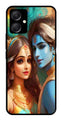 Lord Radha Krishna Metal Mobile Case for Samsung Galaxy A05   (Design No -01)