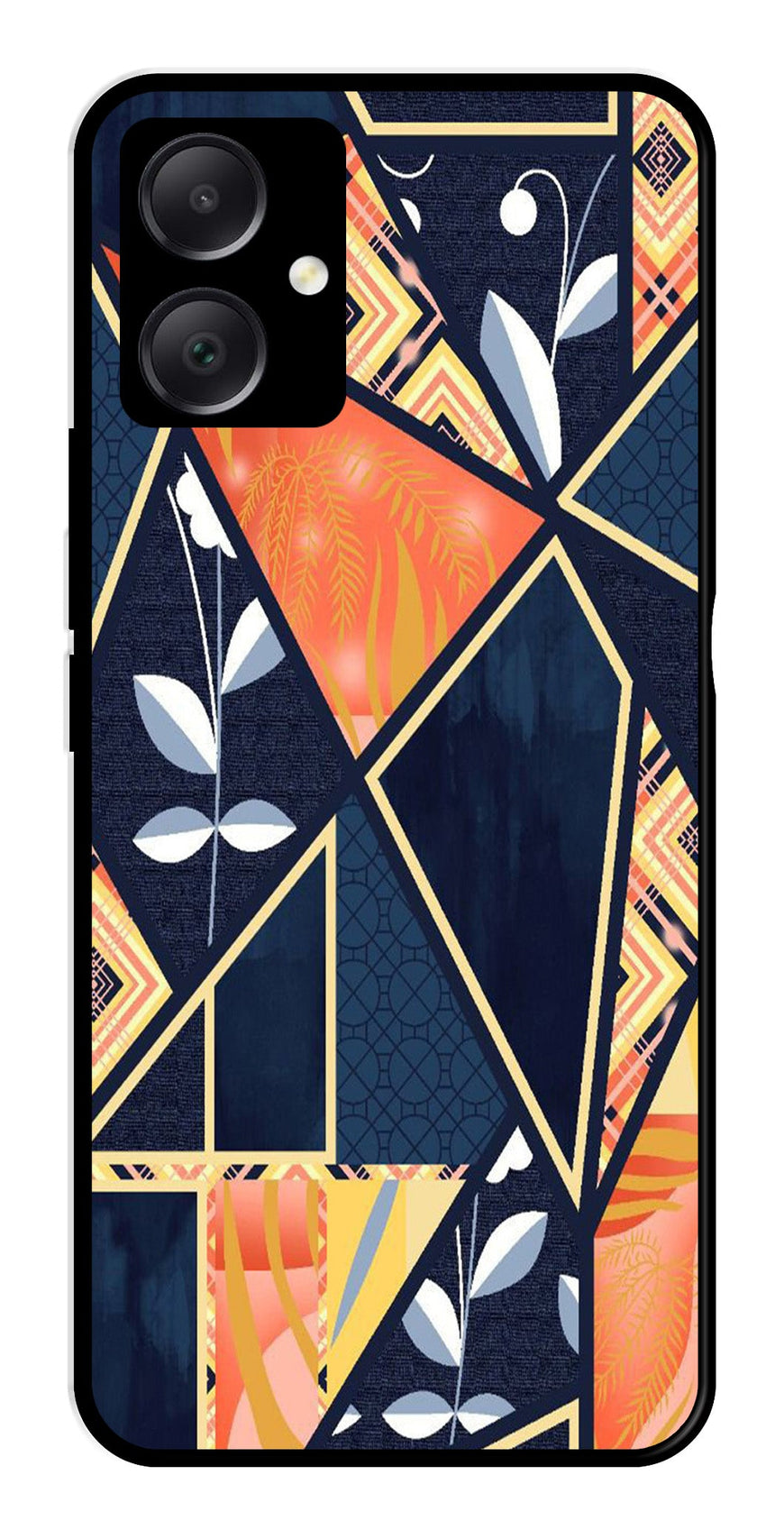 Marble Design Metal Mobile Case for Samsung Galaxy A05   (Design No -07)