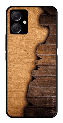 Wooden Design Metal Mobile Case for Samsung Galaxy A05