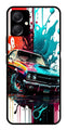 Vintage Car Metal Mobile Case for Samsung Galaxy A05   (Design No -29)