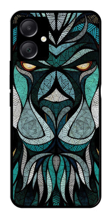 Lion Pattern Metal Mobile Case for Samsung Galaxy A05