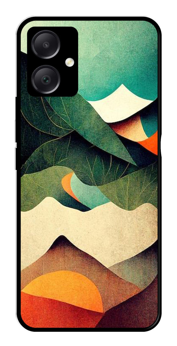 MultiColor Pattern Metal Mobile Case for Samsung Galaxy A05   (Design No -43)