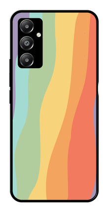 Muted Rainbow Metal Mobile Case for Samsung Galaxy A05s