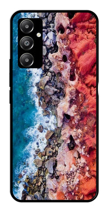 Sea Shore Metal Mobile Case for Samsung Galaxy A05s