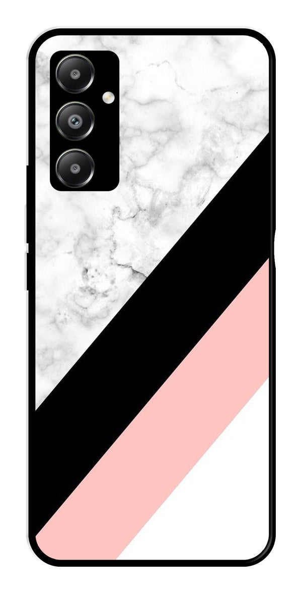 Marble Design Metal Mobile Case for Samsung Galaxy A05s   (Design No -24)