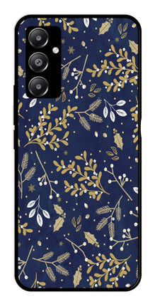Floral Pattern  Metal Mobile Case for Samsung Galaxy A05s