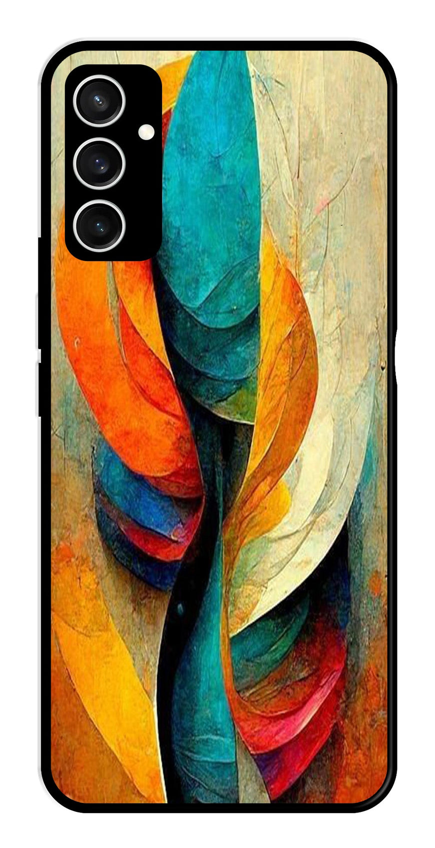 Modern Art Metal Mobile Case for Samsung Galaxy S23 FE   (Design No -11)