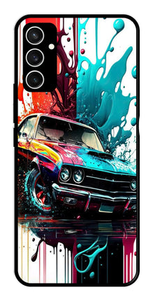 Vintage Car Metal Mobile Case for Samsung Galaxy S23 FE