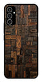 Alphabets Metal Mobile Case for Samsung Galaxy S23 FE   (Design No -32)