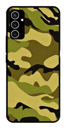 Army Pattern Metal Mobile Case for Samsung Galaxy S23 FE