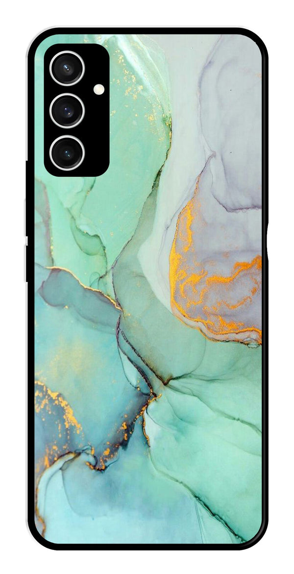 Marble Design Metal Mobile Case for Samsung Galaxy S23 FE   (Design No -46)