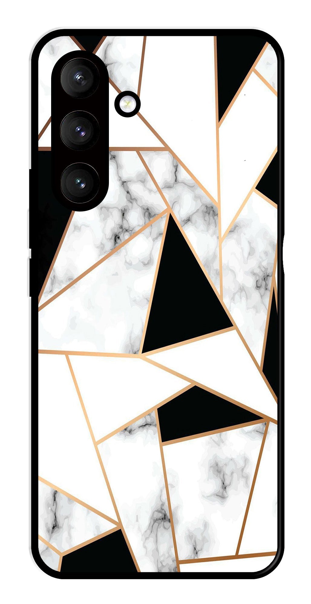 Marble Design2 Metal Mobile Case for Samsung Galaxy S24 5G   (Design No -08)