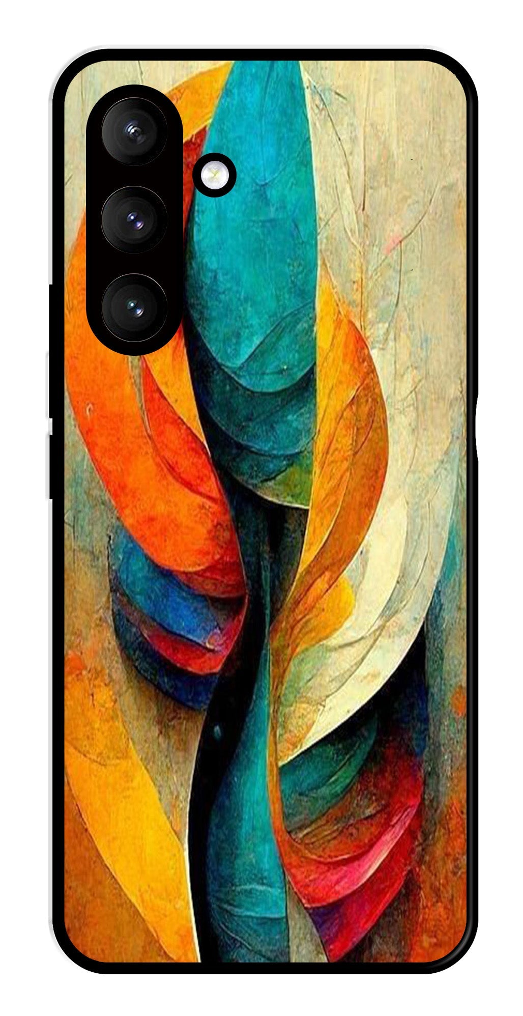 Modern Art Metal Mobile Case for Samsung Galaxy S24 5G   (Design No -11)