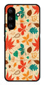 Leafs Design Metal Mobile Case for Samsung Galaxy S24 Plus 5G   (Design No -14)