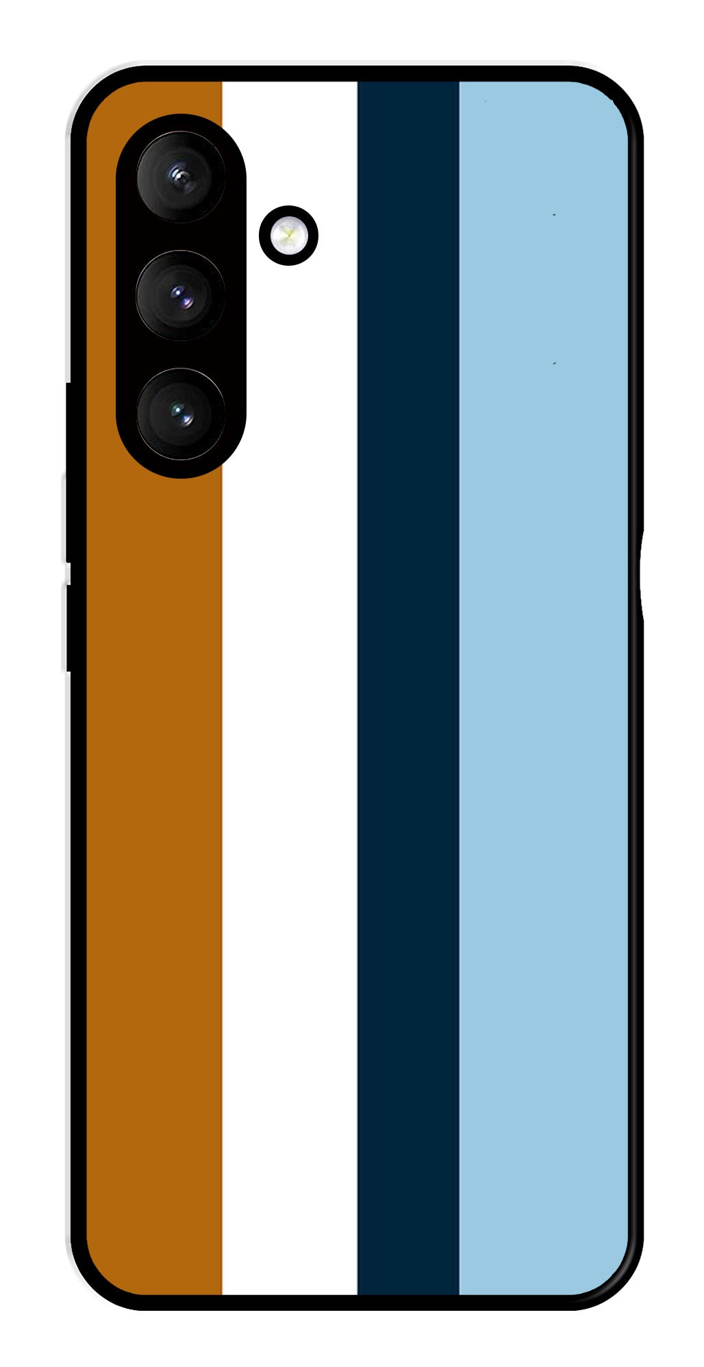 MultiColor Pattern Metal Mobile Case for Samsung Galaxy S24 5G   (Design No -17)