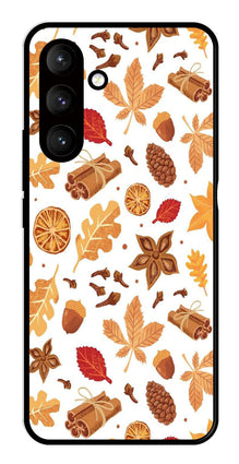 Autumn Leaf Metal Mobile Case for Samsung Galaxy S24 5G