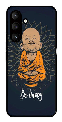 Be Happy Metal Mobile Case for Samsung Galaxy S24 5G