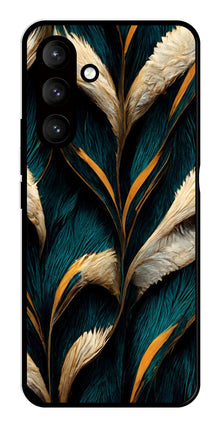 Feathers Metal Mobile Case for Samsung Galaxy S24 Plus 5G
